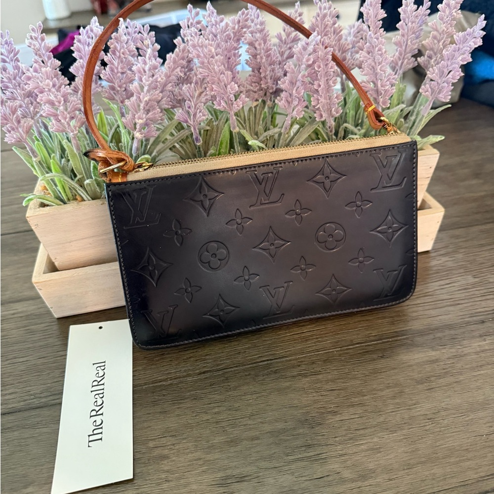 Louis Vuitton black Monogram Shoulder Bag